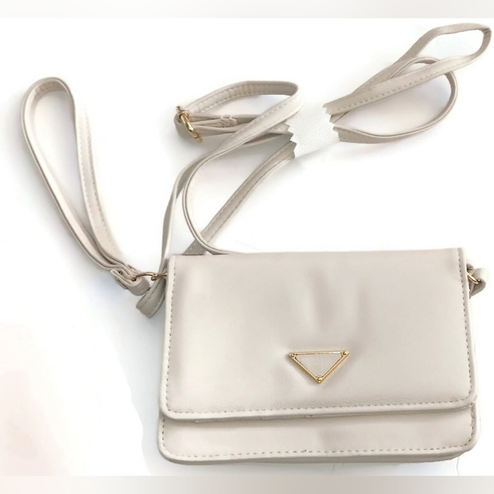 The MY BIG BEAUTIFUL CROSSBODY & SHOULDER, PHONE BAG, WINTER WHITE.